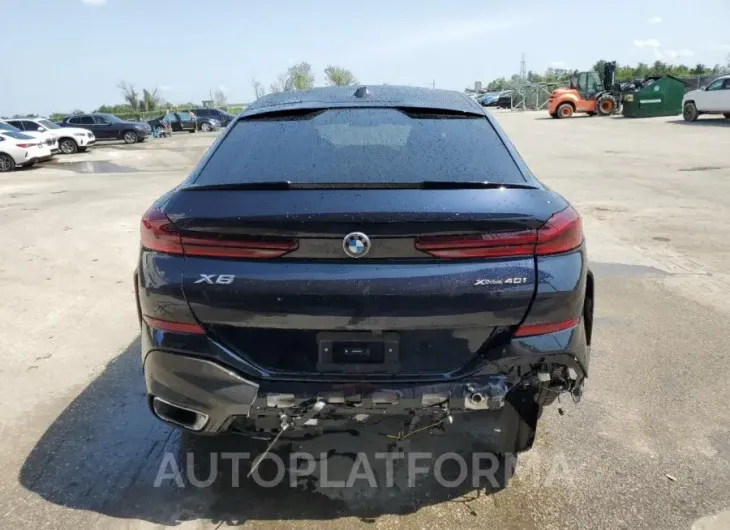 BMW X6 XDRIVE4 2024 vin 5UX33EX00R9V07477 from auto auction Copart