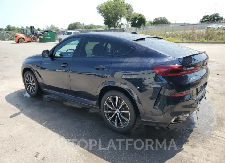 BMW X6 XDRIVE4 2024 vin 5UX33EX00R9V07477 from auto auction Copart