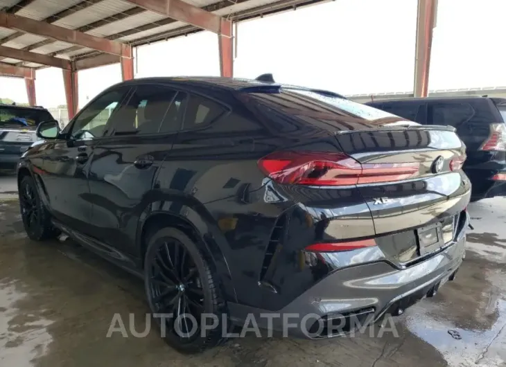 BMW X6 M50I 2022 vin 5UXCY8C04N9J22619 from auto auction Copart