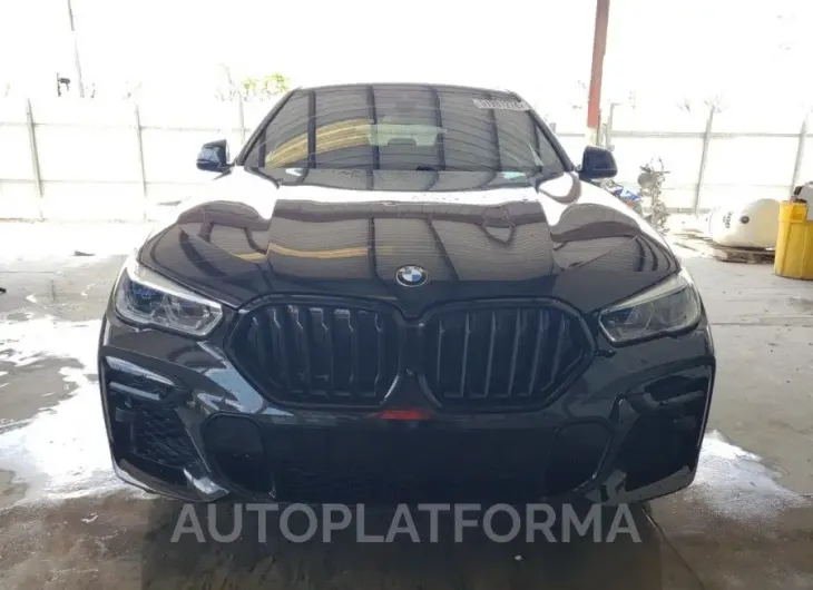 BMW X6 M50I 2022 vin 5UXCY8C04N9J22619 from auto auction Copart