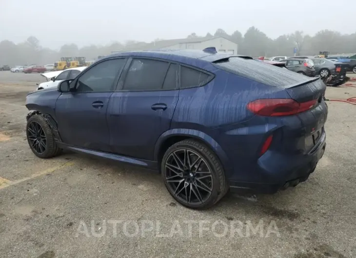 BMW X6 M 2020 vin 5YMCY0C04L9D67155 from auto auction Copart