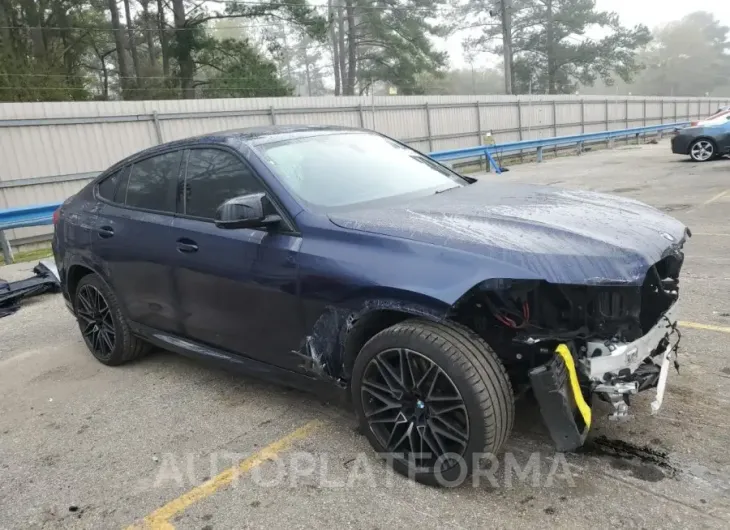 BMW X6 M 2020 vin 5YMCY0C04L9D67155 from auto auction Copart