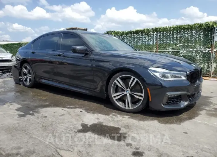 BMW 750 I 2016 vin WBA7F0C58GGL99730 from auto auction Copart