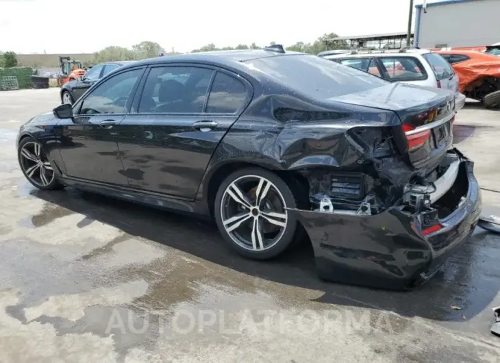 BMW 750 I 2016 vin WBA7F0C58GGL99730 from auto auction Copart