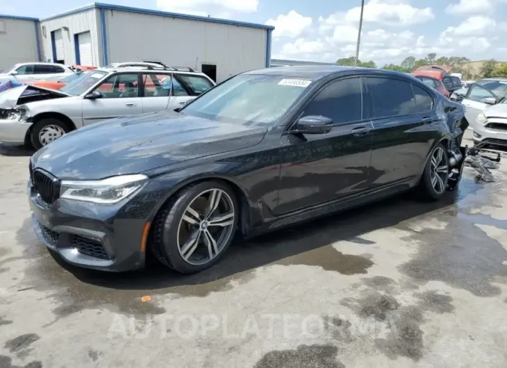 BMW 750 I 2016 vin WBA7F0C58GGL99730 from auto auction Copart