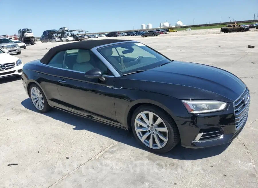 AUDI A5 PRESTIG 2018 vin WAU2NGF53JN009802 from auto auction Copart