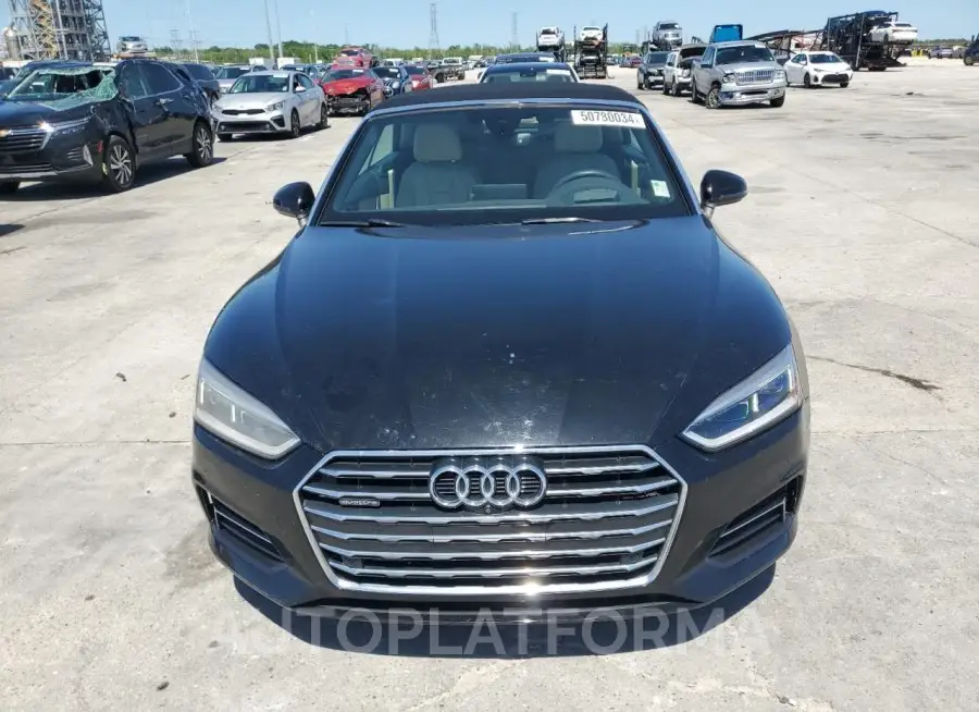 AUDI A5 PRESTIG 2018 vin WAU2NGF53JN009802 from auto auction Copart