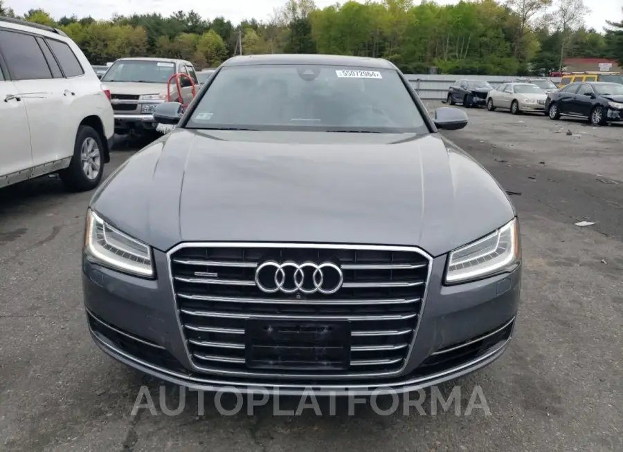 AUDI A8 L QUATT 2015 vin WAU32AFD1FN018264 from auto auction Copart