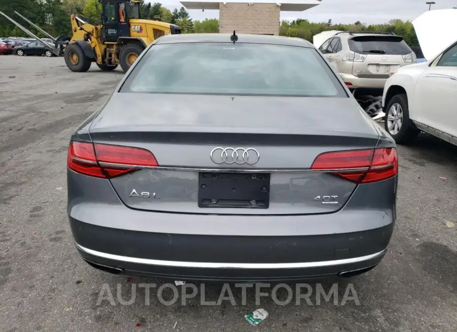 AUDI A8 L QUATT 2015 vin WAU32AFD1FN018264 from auto auction Copart