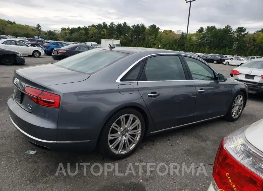 AUDI A8 L QUATT 2015 vin WAU32AFD1FN018264 from auto auction Copart