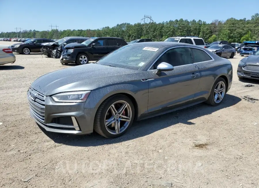 AUDI S5 PRESTIG 2018 vin WAUR4AF55JA058781 from auto auction Copart