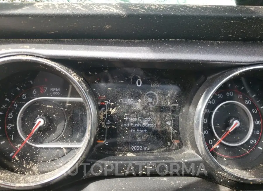 JEEP GLADIATOR 2022 vin 1C6JJTEG7NL140097 from auto auction Copart