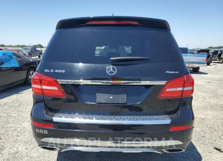 MERCEDES-BENZ GLS 450 4M 2018 vin 4JGDF6EE5JB035349 from auto auction Copart