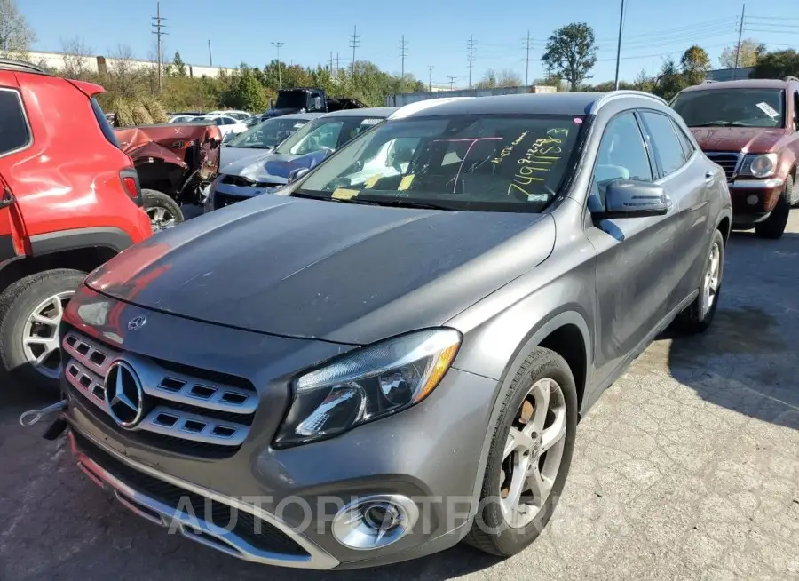 MERCEDES-BENZ GLA 250 2019 vin WDCTG4EB3KJ579681 from auto auction Copart