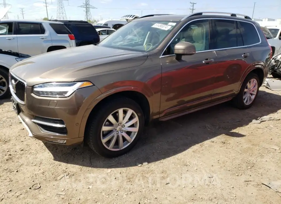 VOLVO XC90 T6 2016 vin YV4A22PK3G1062186 from auto auction Copart