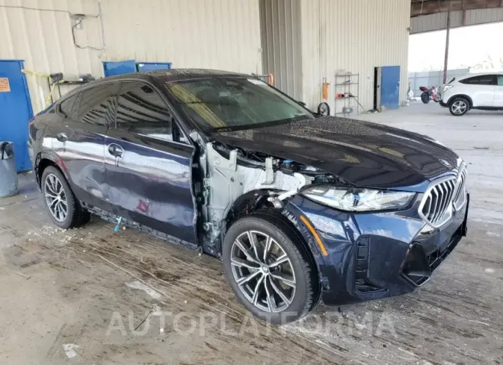 BMW X6 XDRIVE4 2024 vin 5UX33EX00R9V08886 from auto auction Copart