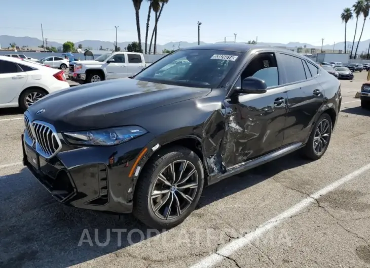 BMW X6 XDRIVE4 2024 vin 5UX33EX07R9V73122 from auto auction Copart