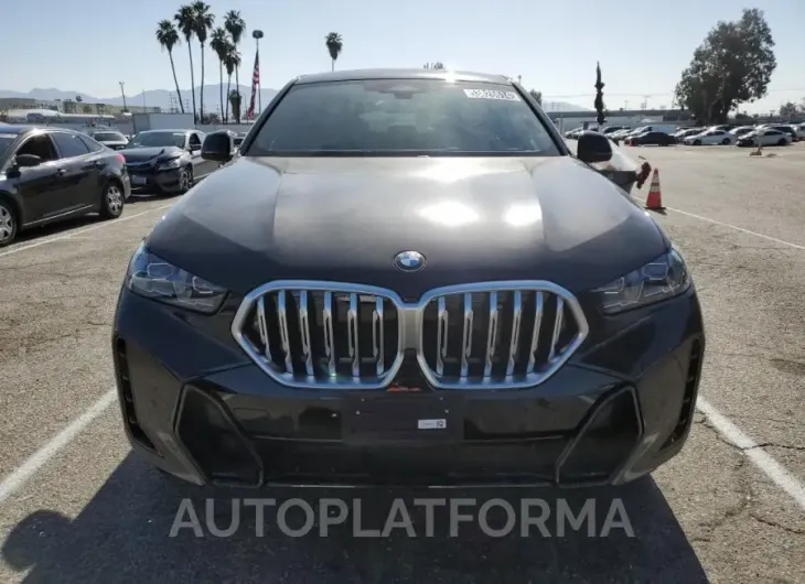 BMW X6 XDRIVE4 2024 vin 5UX33EX07R9V73122 from auto auction Copart