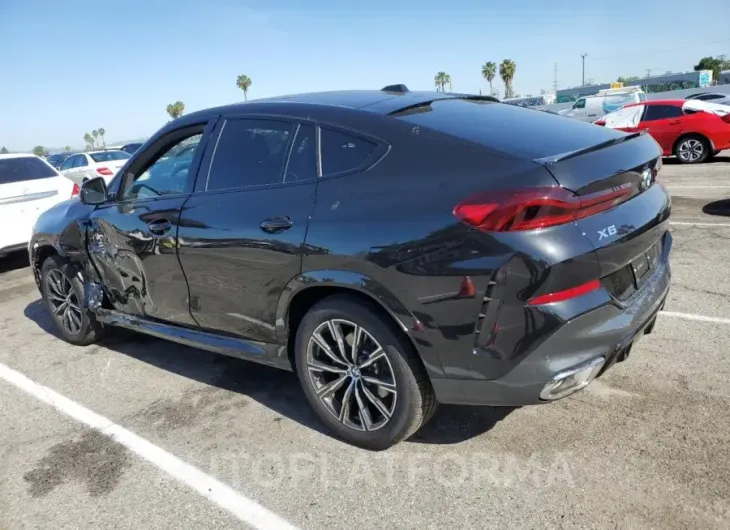 BMW X6 XDRIVE4 2024 vin 5UX33EX07R9V73122 from auto auction Copart