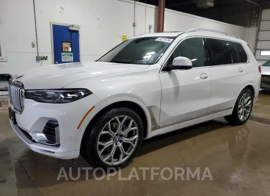 BMW X7 XDRIVE4 2022 vin 5UXCW2C09N9J80194 from auto auction Copart