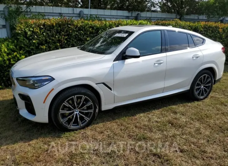 BMW X6 XDRIVE4 2023 vin 5UXCY6C03P9N55727 from auto auction Copart