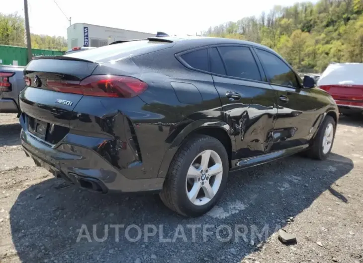 BMW X6 M50I 2021 vin 5UXCY8C04M9F89847 from auto auction Copart