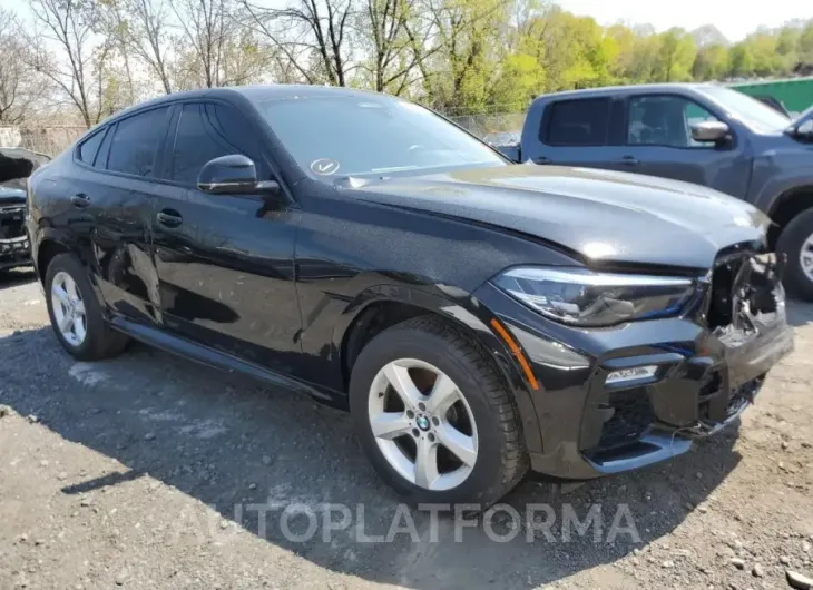 BMW X6 M50I 2021 vin 5UXCY8C04M9F89847 from auto auction Copart