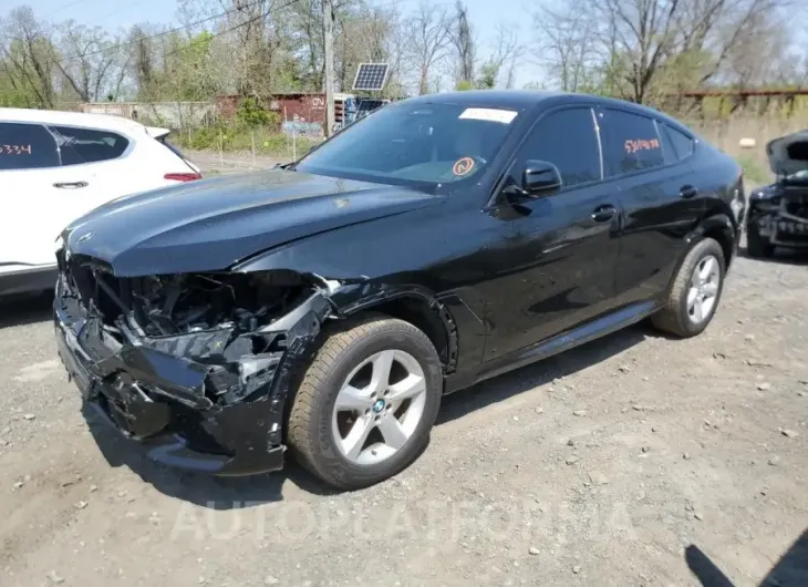 BMW X6 M50I 2021 vin 5UXCY8C04M9F89847 from auto auction Copart