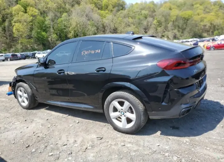 BMW X6 M50I 2021 vin 5UXCY8C04M9F89847 from auto auction Copart