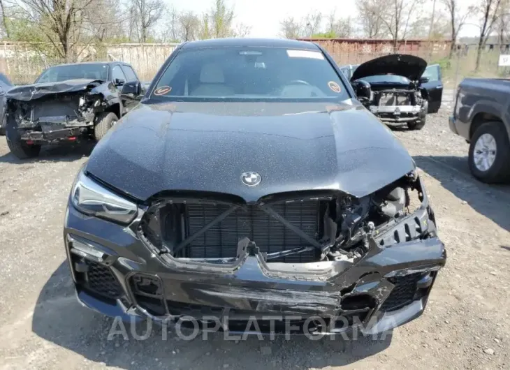 BMW X6 M50I 2021 vin 5UXCY8C04M9F89847 from auto auction Copart