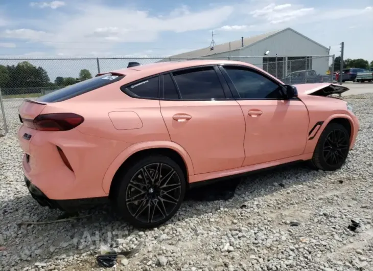 BMW X6 M 2020 vin 5YMCY0C01L9B05691 from auto auction Copart