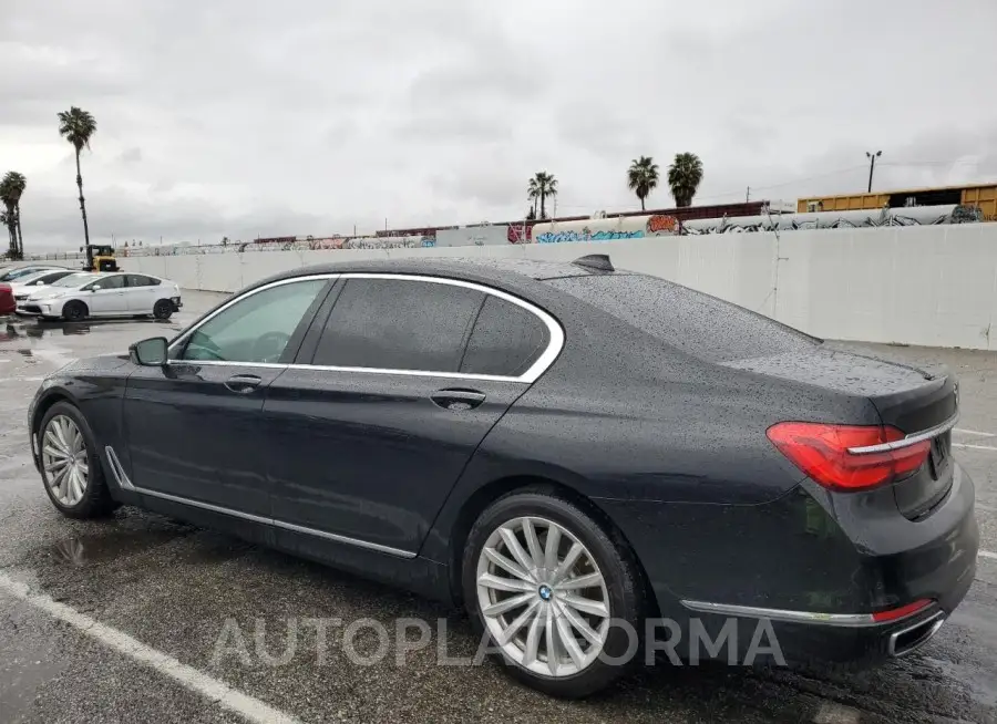 BMW 740 I 2019 vin WBA7E2C59KB216484 from auto auction Copart