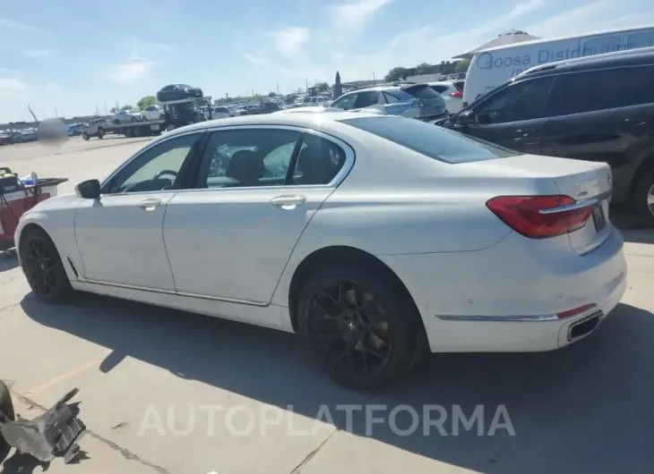 BMW 740 XI 2018 vin WBA7E4C52JGV24125 from auto auction Copart