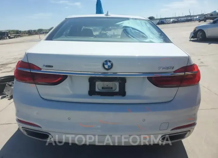 BMW 740 XI 2018 vin WBA7E4C52JGV24125 from auto auction Copart