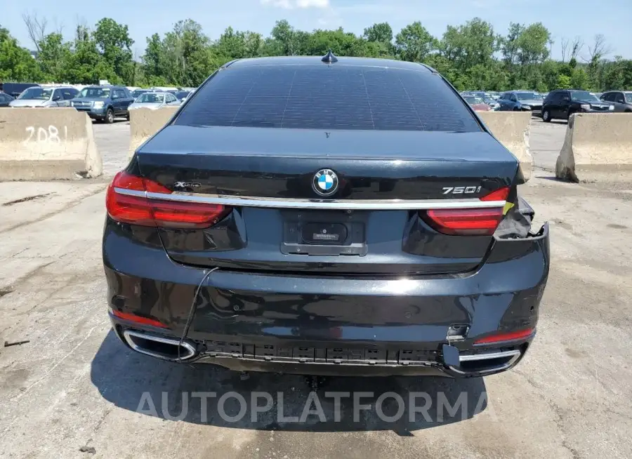 BMW 750 XI 2016 vin WBA7F2C55GG417452 from auto auction Copart