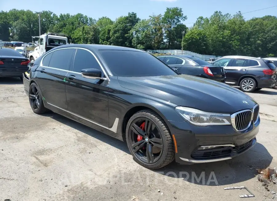 BMW 750 XI 2016 vin WBA7F2C55GG417452 from auto auction Copart