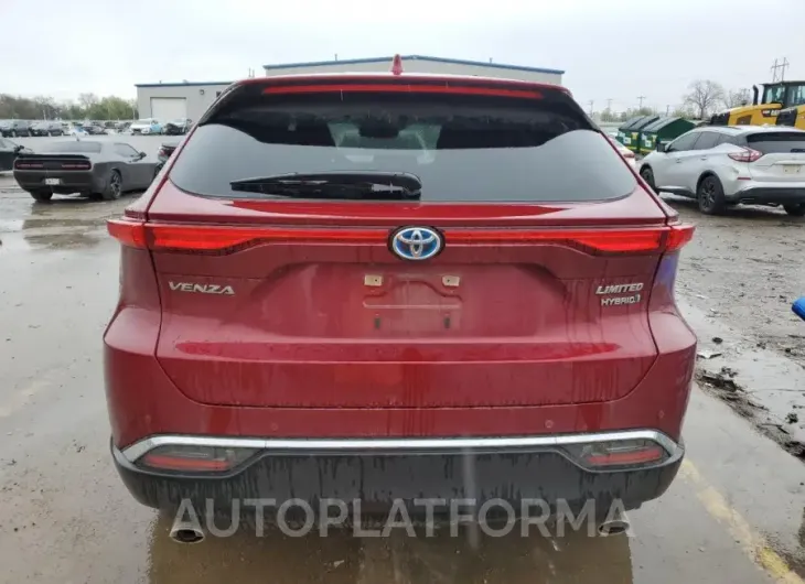 TOYOTA VENZA LE 2022 vin JTEAAAAH0NJ101158 from auto auction Copart