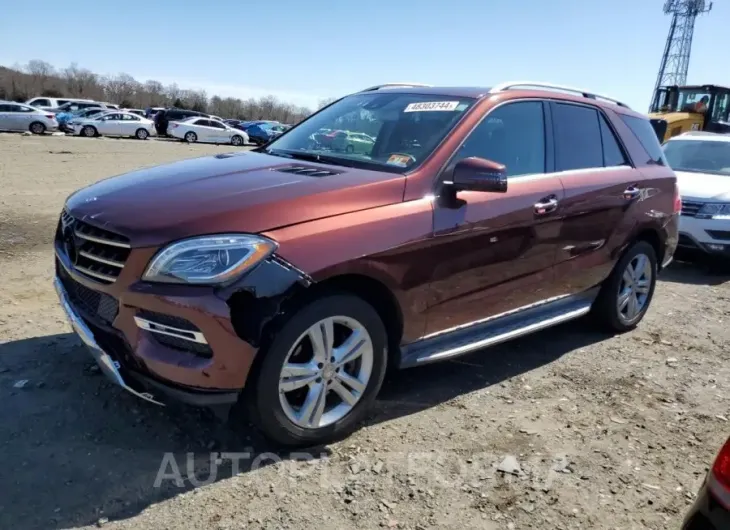 MERCEDES-BENZ ML 350 4MA 2015 vin 4JGDA5HB2FA545648 from auto auction Copart