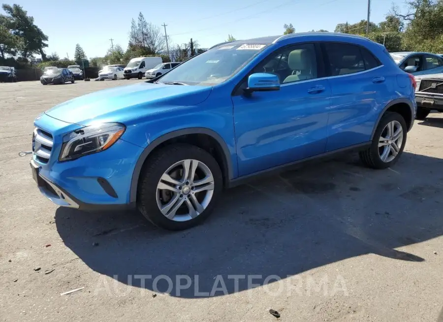 MERCEDES-BENZ GLA 250 2015 vin WDCTG4EB8FJ140191 from auto auction Copart