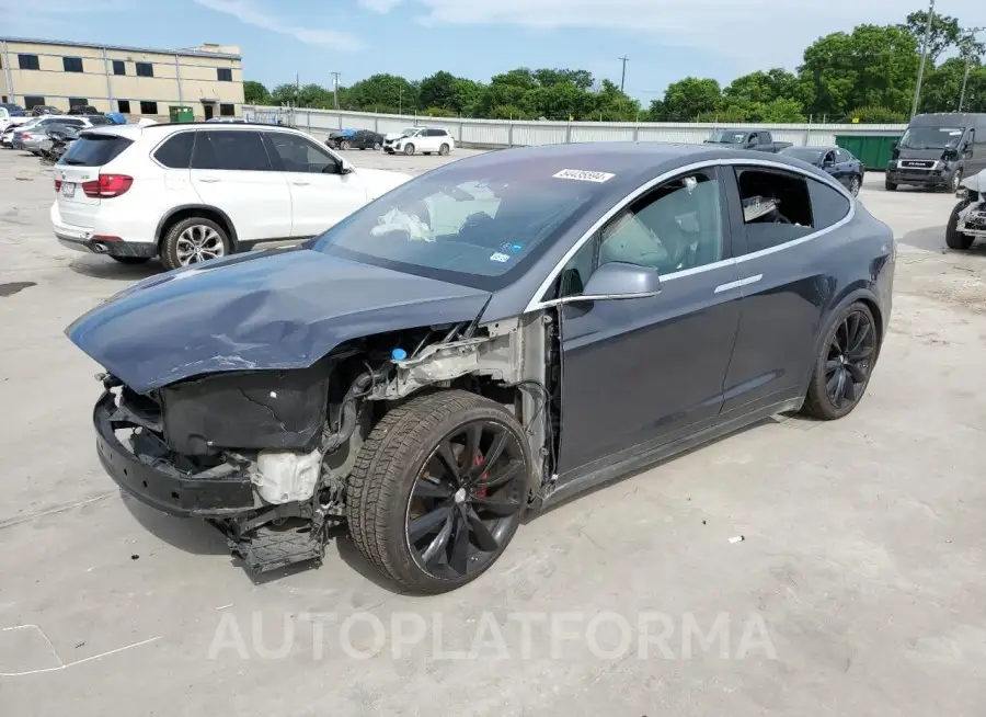 TESLA MODEL X 2016 vin 5YJXCAE4XGFS00354 from auto auction Copart