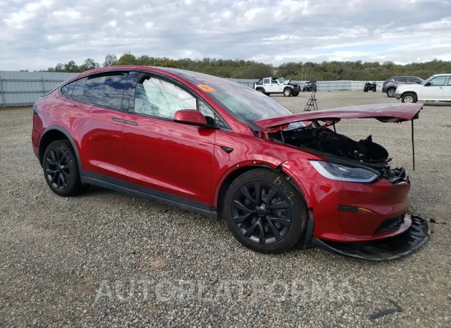 TESLA MODEL X 2023 vin 7SAXCBE50PF415663 from auto auction Copart