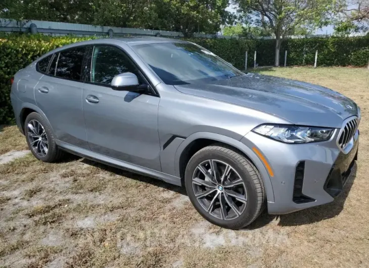 BMW X6 XDRIVE4 2024 vin 5UX33EX03R9V15234 from auto auction Copart