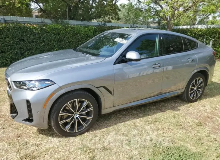 BMW X6 XDRIVE4 2024 vin 5UX33EX03R9V15234 from auto auction Copart