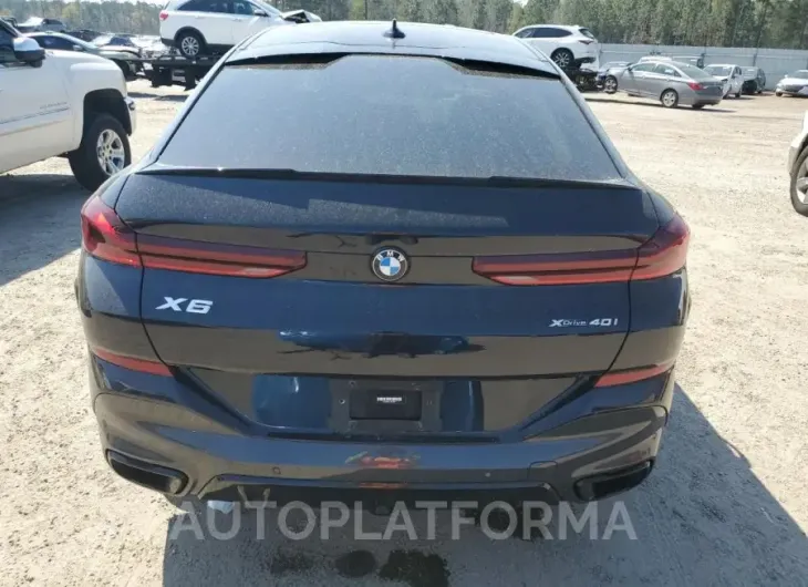 BMW X6 XDRIVE4 2022 vin 5UXCY6C01N9J92213 from auto auction Copart