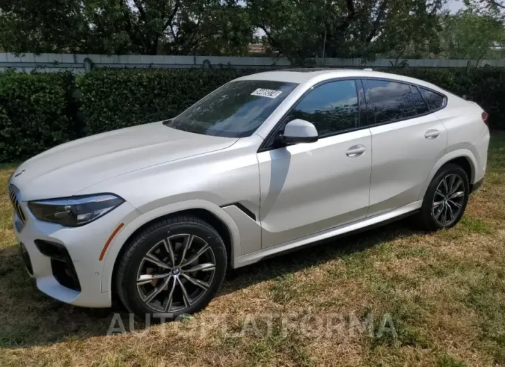 BMW X6 XDRIVE4 2023 vin 5UXCY6C06P9P69725 from auto auction Copart