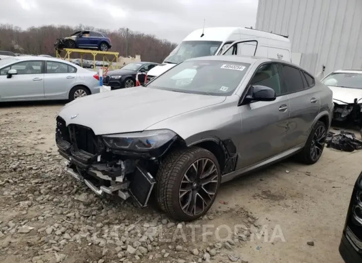 BMW X6 M 2022 vin 5YMCY0C09N9L71511 from auto auction Copart