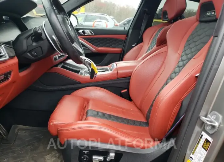 BMW X6 M 2022 vin 5YMCY0C09N9L71511 from auto auction Copart