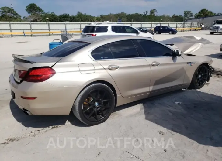 BMW 650 I GRAN 2015 vin WBA6B2C51FGB99745 from auto auction Copart