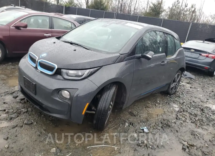 BMW I3 REX 2015 vin WBY1Z4C58FV504413 from auto auction Copart