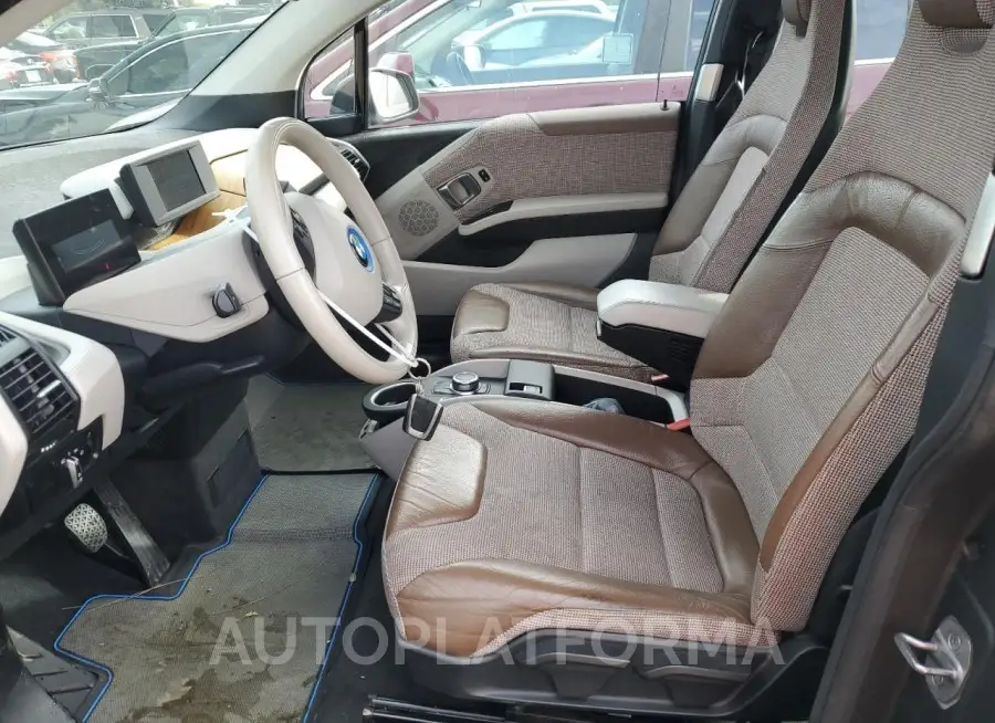 BMW I3 BEV 2018 vin WBY7Z2C52JVE61844 from auto auction Copart